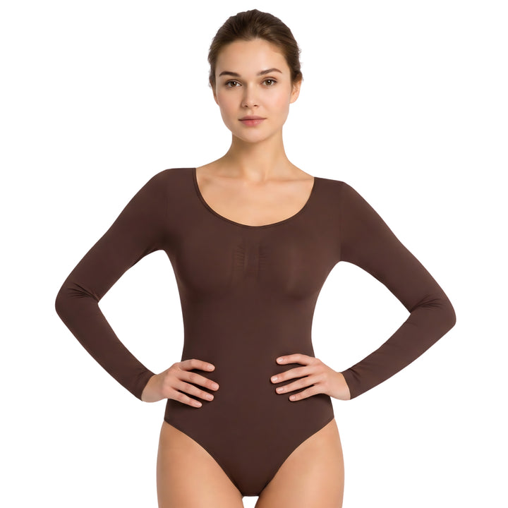 Shaping Bodysuit Long Sleeve & Slip – Sculpting