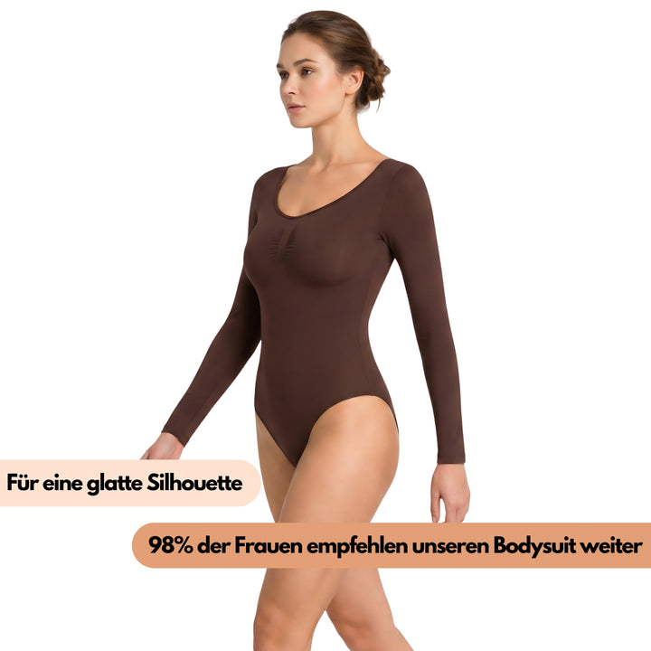 Shaping Bodysuit Long Sleeve & Slip – Sculpting