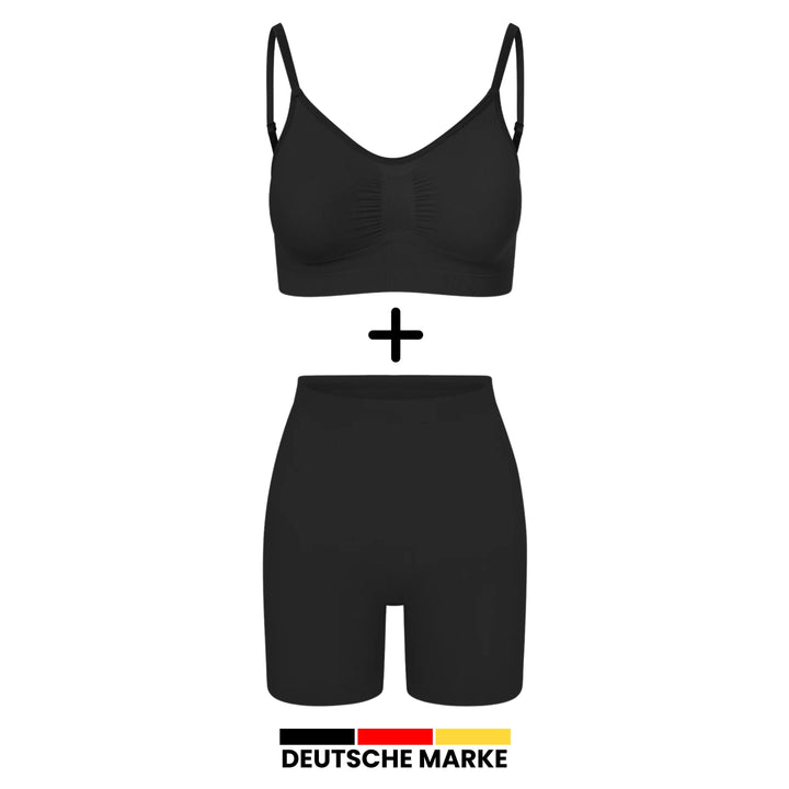 Comfort Bralette & Shaping Shorts Set