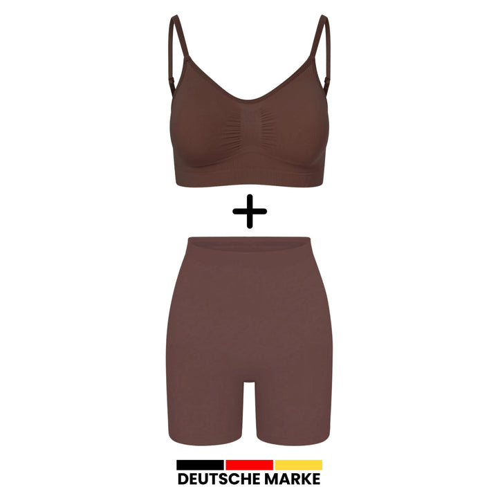 Comfort Bralette & Shaping Shorts Set